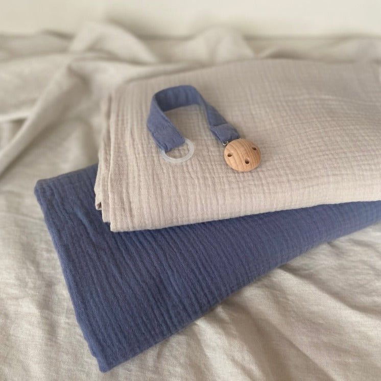 SCHNULLERKETTE, DUSTY BLUE