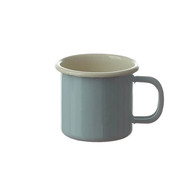 EMAILLE BECHER HELLBLAU/CREME, 6CMhannahundisaMünder Email