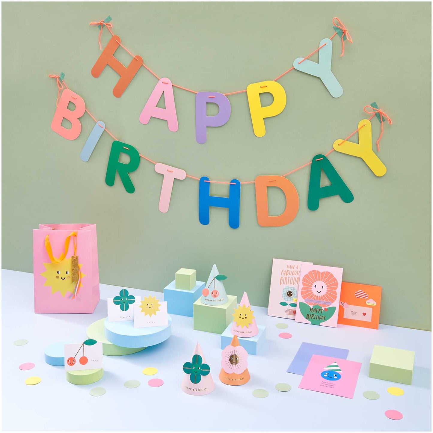 GIRLANDE - HAPPY BIRTHDAY, 5MhannahundisaRico Design
