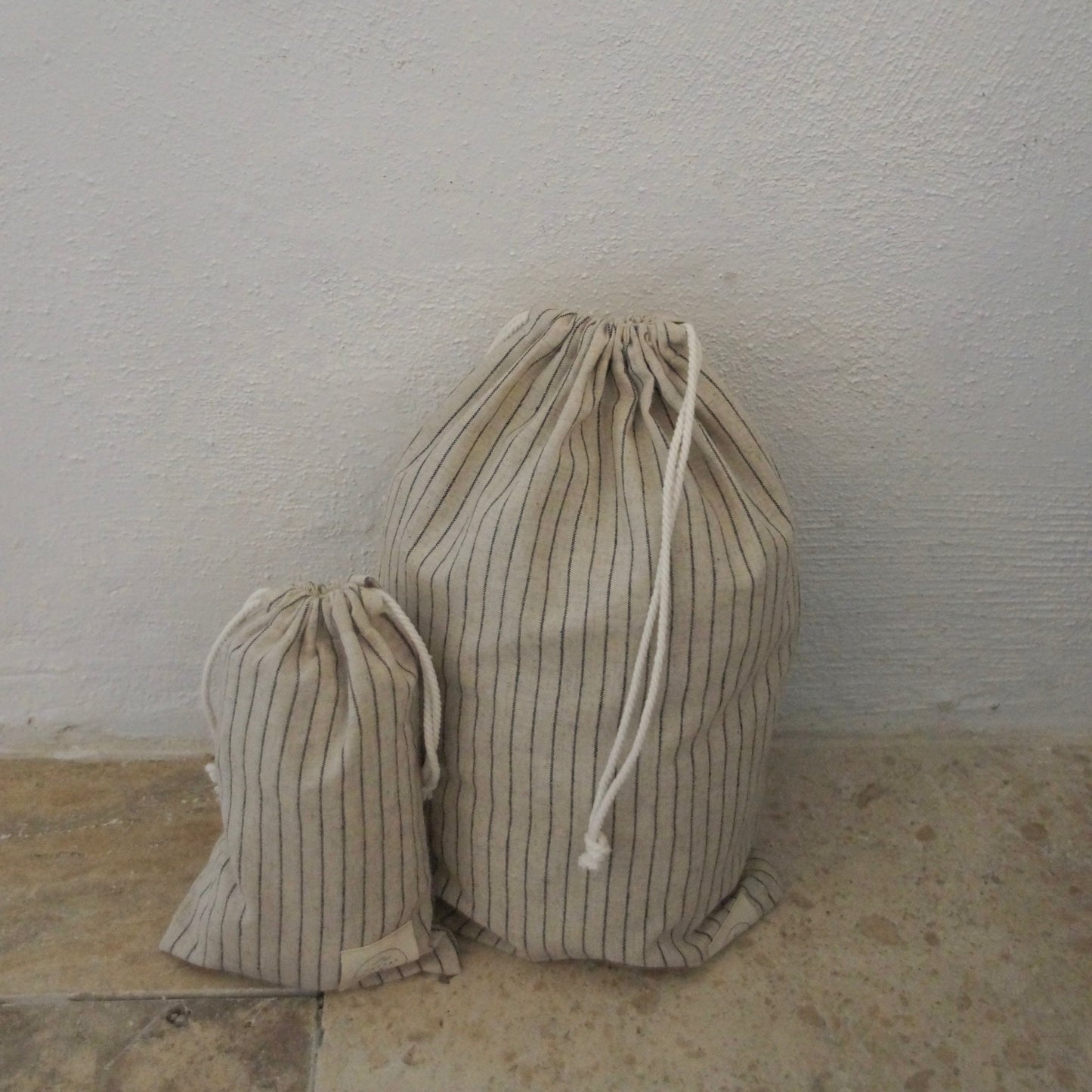 MULTIBAG, STREIFEN NATURE - BLACKVerpackungcamiro shop & studioHannah & Isa