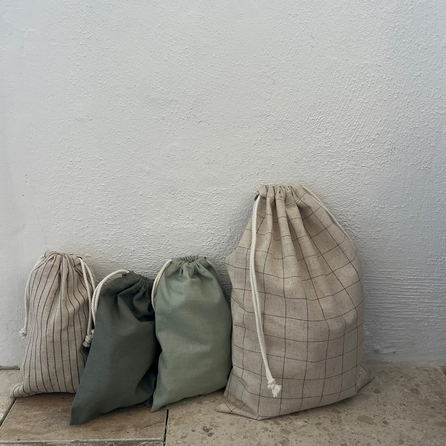 MULTIBAG, STREIFEN NATURE - BLACKVerpackungcamiro shop & studioHannah & Isa