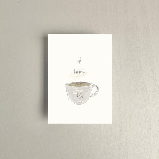 POSTKARTE, COFFEE CUPcamiro shop & studioHannah & Isa
