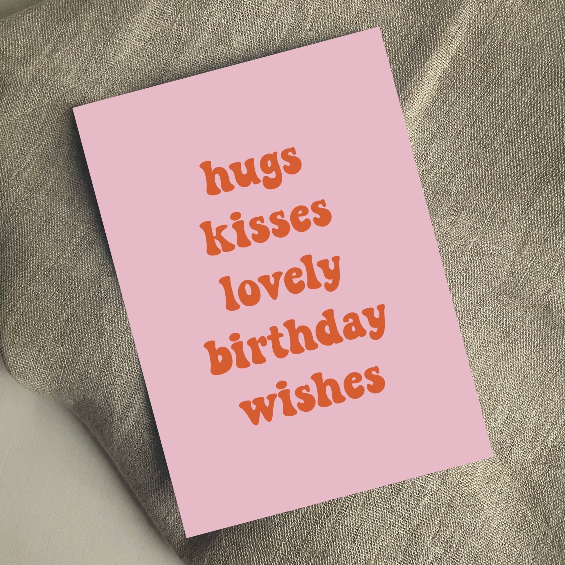 POSTKARTE, LOVELY BIRTHDAY WISHEScamiro shop & studioHannah & Isa