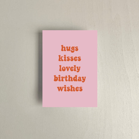 POSTKARTE, LOVELY BIRTHDAY WISHEScamiro shop & studioHannah & Isa