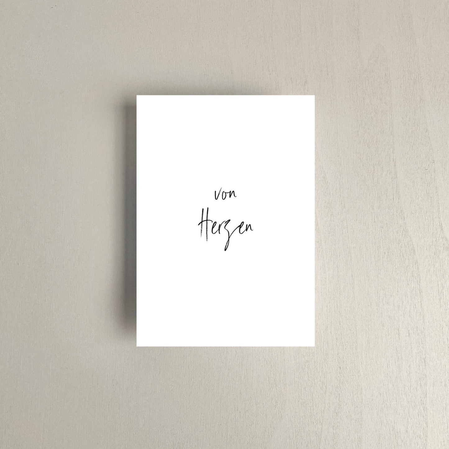 POSTKARTE, VON HERZENcamiro shop & studioHannah & Isa